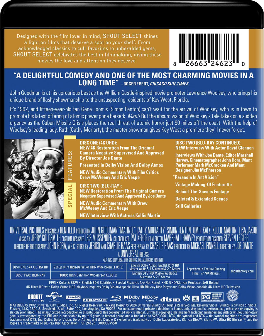 Matinee (Collector's Edition) [UHD]