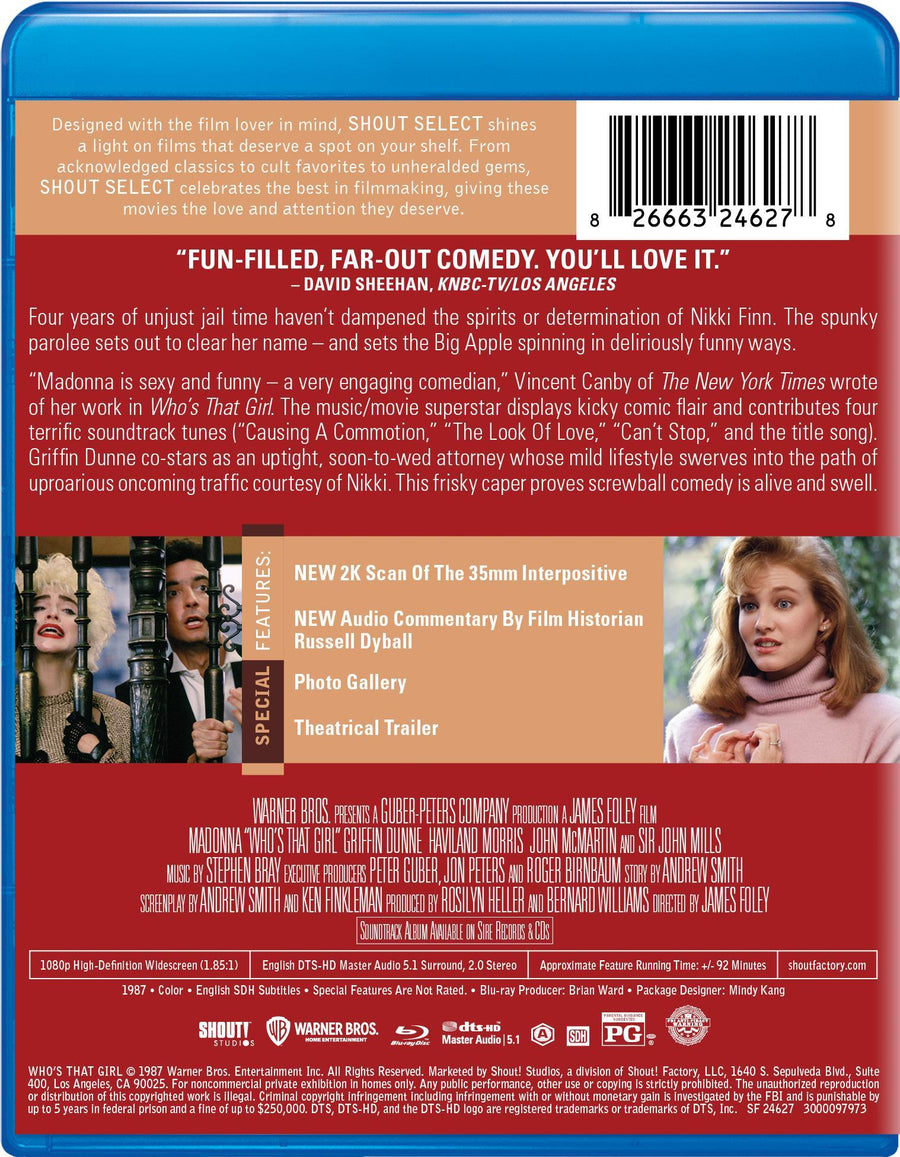 Who's That Girl [Blu-ray]