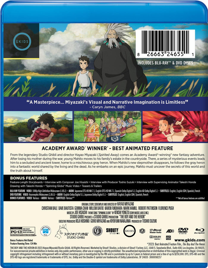The Boy and the Heron [Blu-ray]