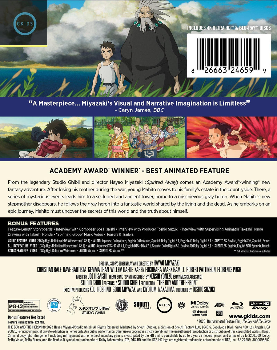 The Boy And The Heron [Limited Edition Steelbook] [UHD]