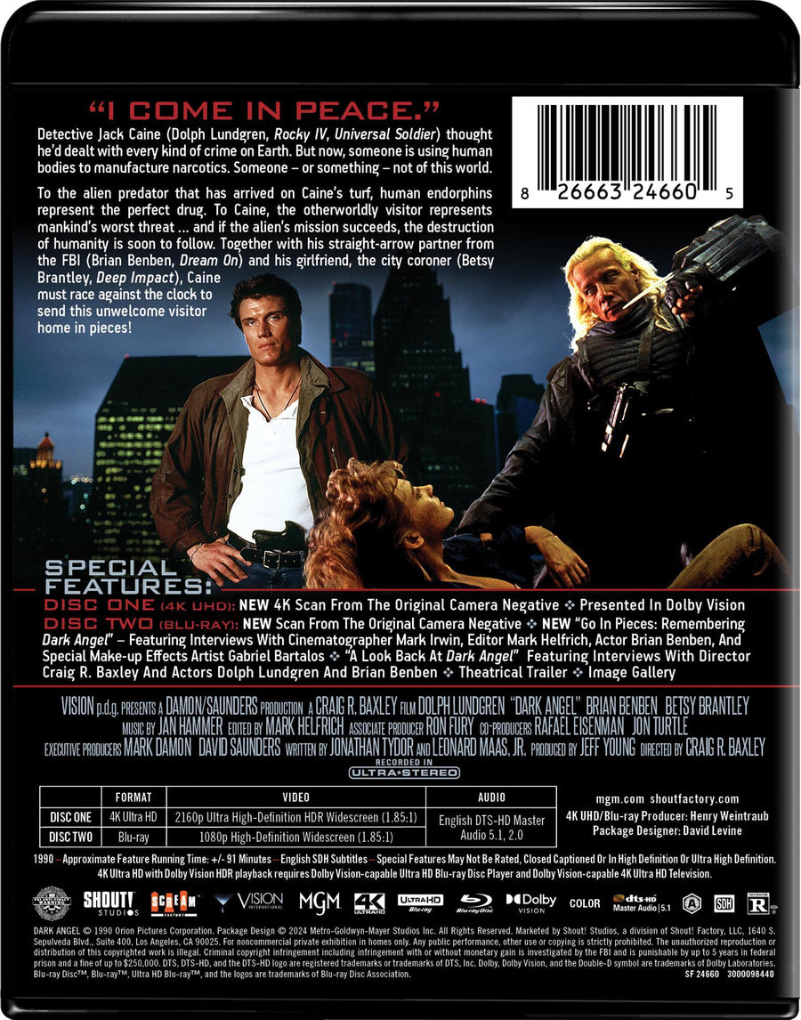 Dark Angel (1990) (Collector's Edition) [UHD]