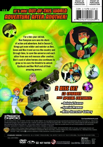 Cartoon Network: Classic Ben 10 Season 3 [DVD]