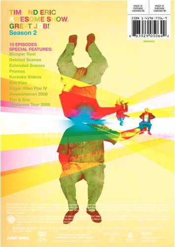 Tim & Eric Awesome Show, Grt Job! S2 DVD [DVD]