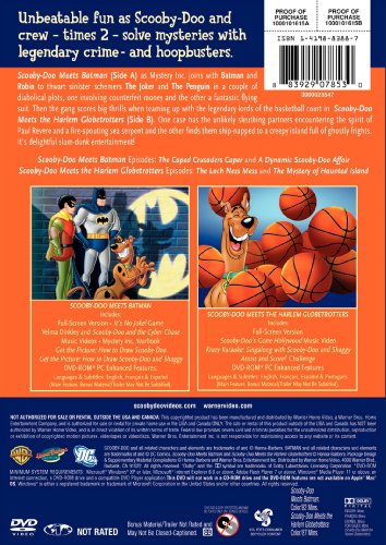 Scooby-Doo, The Double Feature (DVD) [DVD]