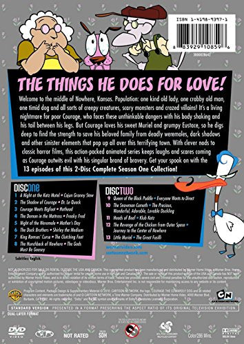 Cartoon Network Hall of Fame: Courage the Cowardly Dog Season One [DVD]