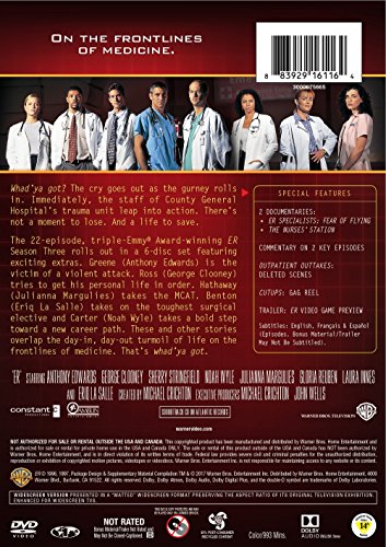 ER: The Complete Third Season [DVD]