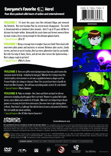 4 Kid Favorites Cartoon Network Classic Ben 10 Alien Force [DVD]