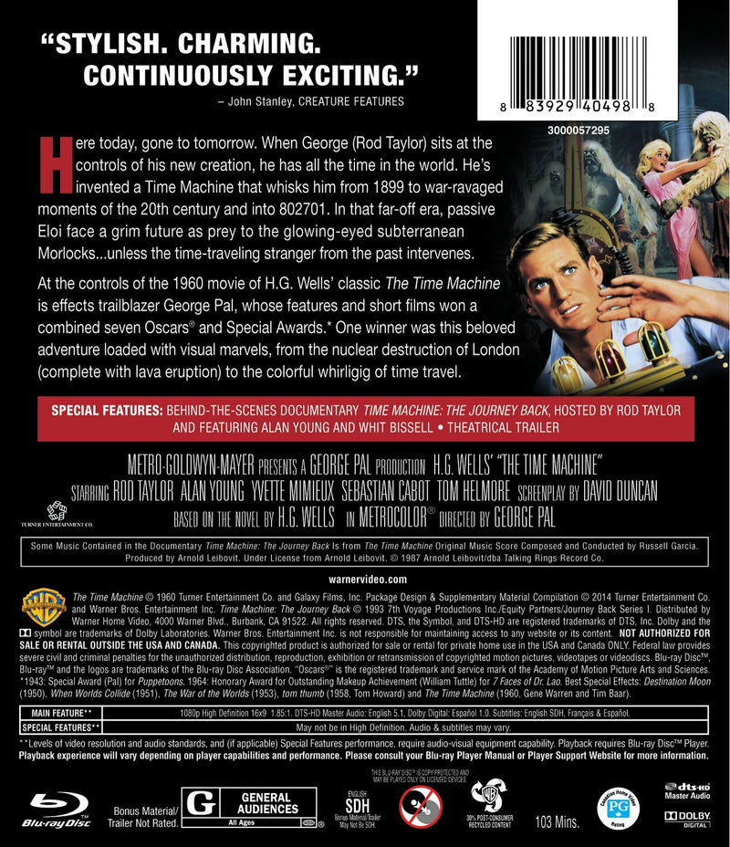 The Time Machine [Blu-ray]