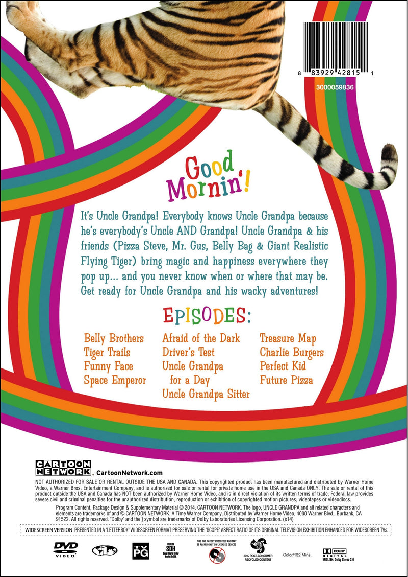 Cartoon Network: Uncle Grandpa - Tiger Trails (Volume 1) [DVD]