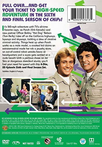 C.H.I.P.S.: The Sixth and Final Season [DVD]