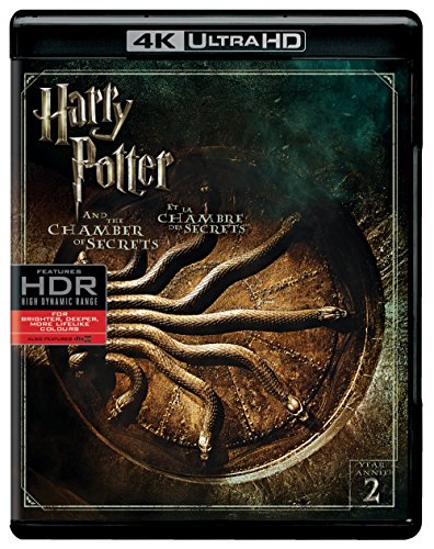 Harry Potter and the Chamber of Secrets 4K UHD cover
