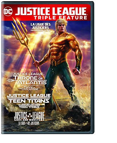 Justice League vs. Teen Titans / Gods & Monsters / Throne of Atlantis [DVD]