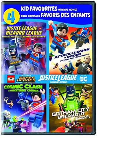 4 Kid Favorites: LEGO DC Super Heroes [DVD]
