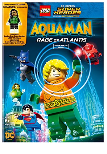LEGO DC Super Heroes: Aquaman: Rage of Atlantis w/ Figurine [DVD]