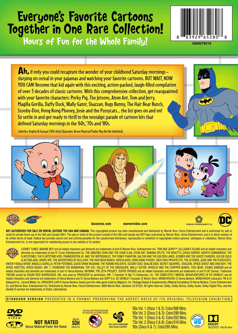 Saturday Morning Cartoons: 1960s-1980s Collection (Box Set) [DVD]
