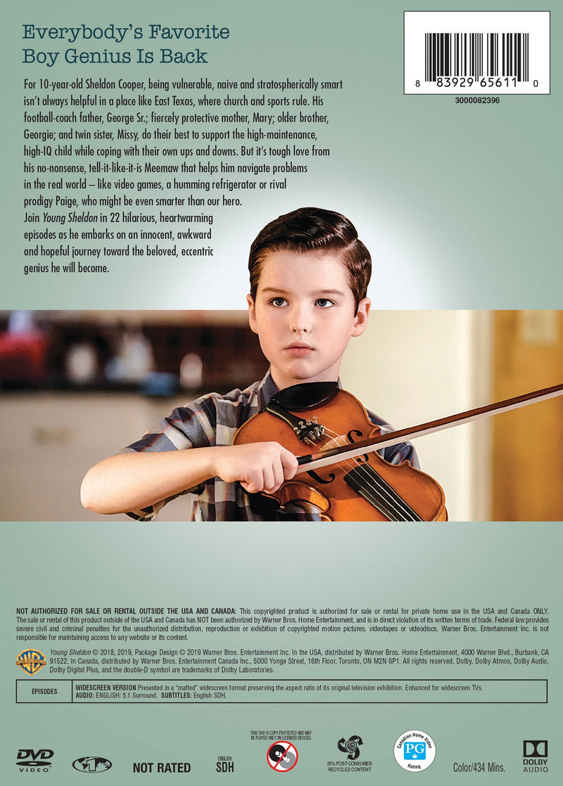 Young Sheldon: The Complete Second Season [DVD]