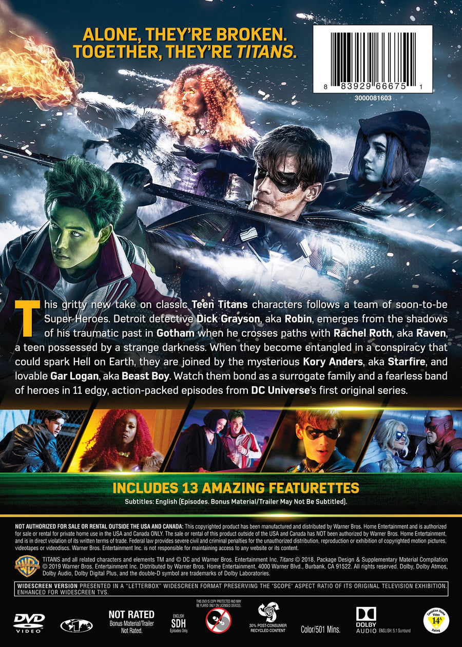 Titans: The Complete First Season (Box Set) [DVD]