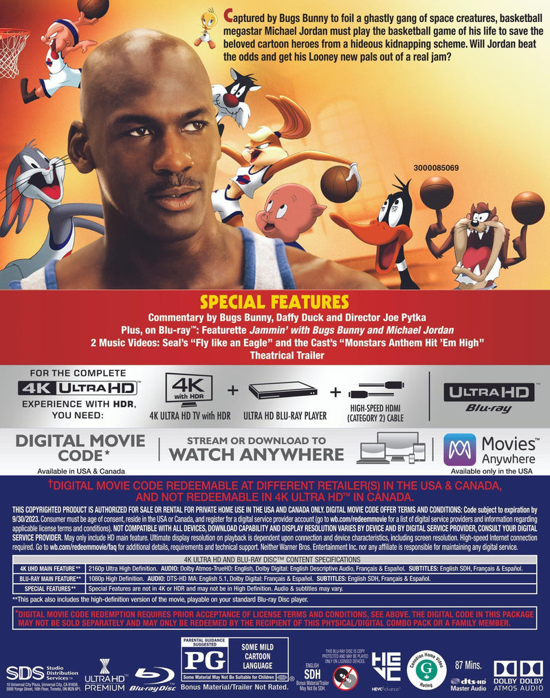 Space Jam (4K Ultra HD + Blu-ray) [UHD]