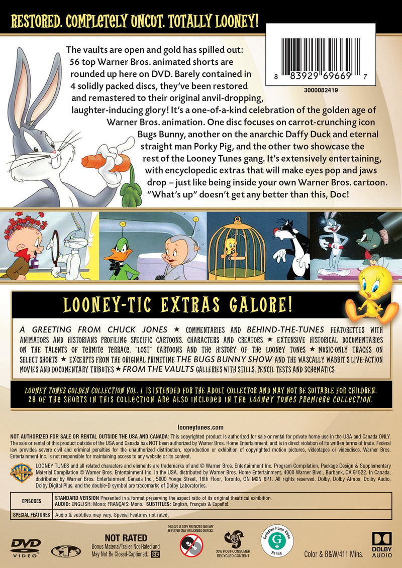 Looney Tunes: Golden Collection - 1 (Box Set) [DVD]