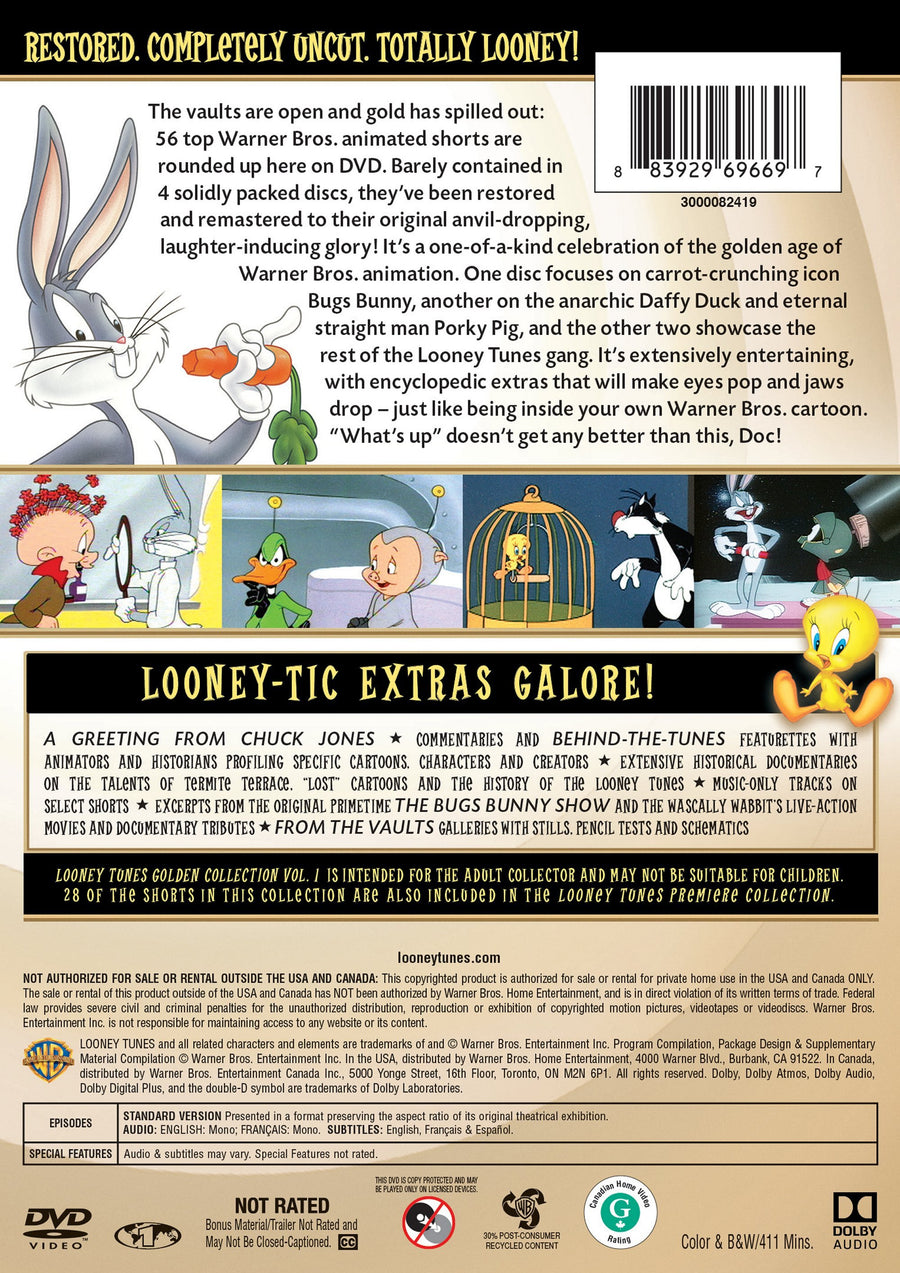 Looney Tunes: Golden Collection - 1 (Box Set) [DVD]