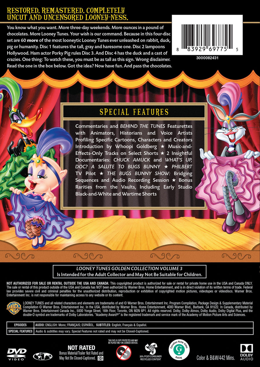 Looney Tunes: Golden Collection - 3 (Box Set) [DVD]