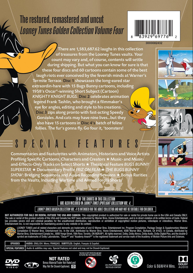 Looney Tunes: Golden Collection - 4 (Box Set) [DVD]