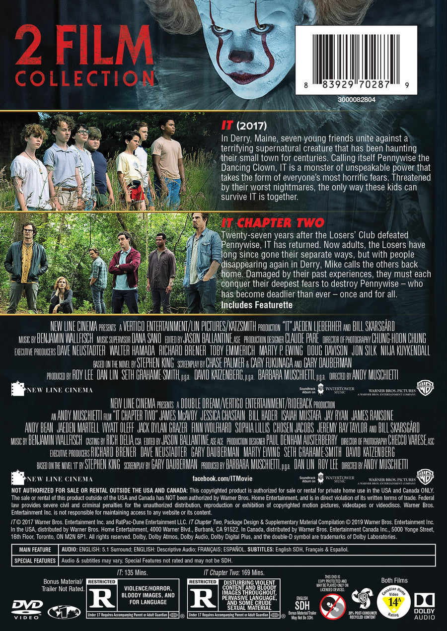 It: 2-film Collection [DVD]