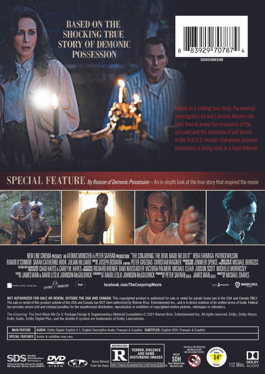 The Conjuring: The Devil Made Me Do It [DVD]