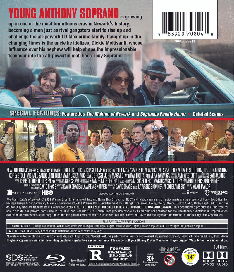 The Many Saints of Newark [Blu-ray]