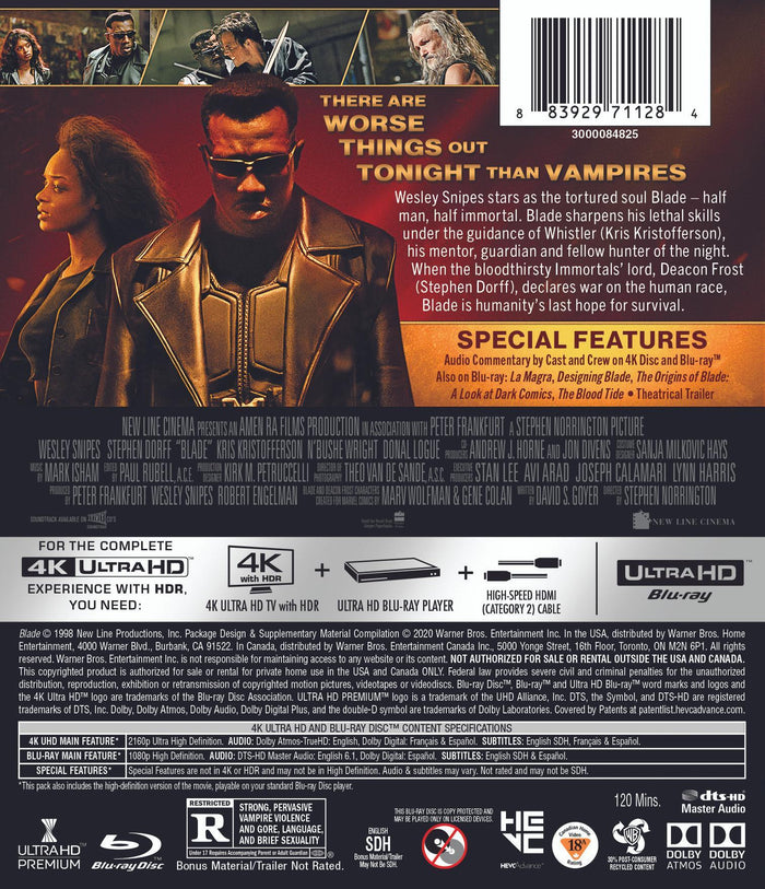 Blade (4K Ultra HD + Blu-ray) [UHD]