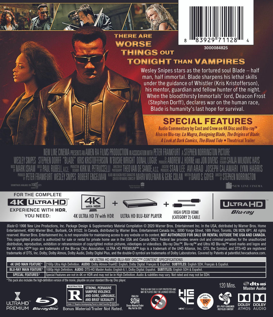 Blade (4K Ultra HD + Blu-ray) [UHD]