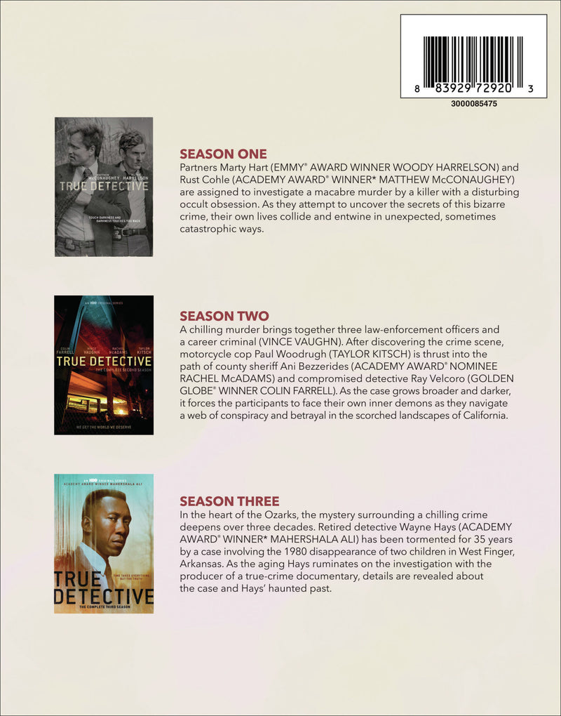 True Detective: The Complete Seasons 1-3 (Box Set) [Blu-ray]