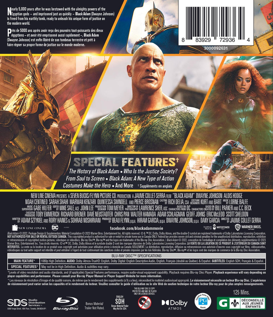 Black Adam [Blu-Ray]