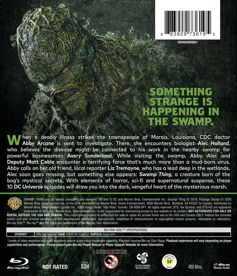 Swamp Thing: The Complete Series [Blu-ray]