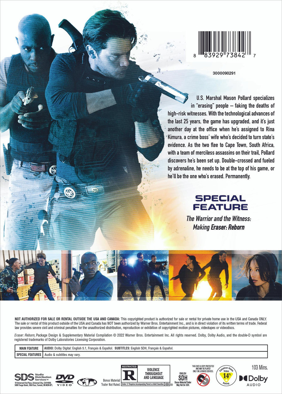 Eraser: Reborn [DVD]