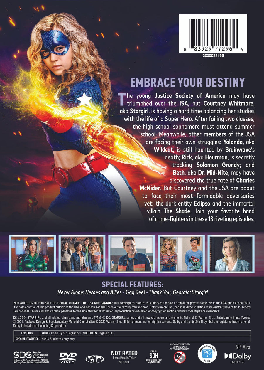 Stargirl: The Complete Second Season (Box Set) [DVD]