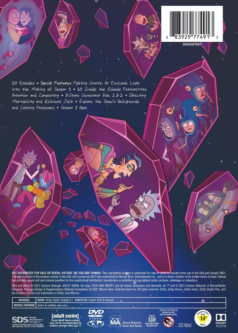 Rick and Morty: Season 5 [DVD]