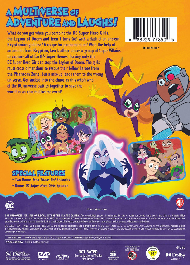 Teen Titans Go! & DC Super Hero Girls: Mayhem in the Multiverse [DVD]