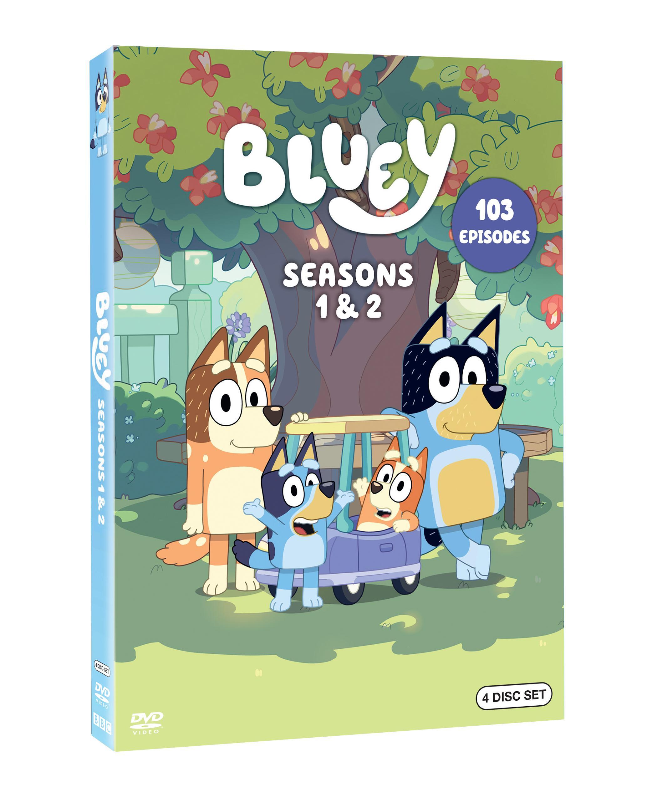 Bluey: Complete Seasons One and Two (Box Set) [DVD] – GRUV Canada