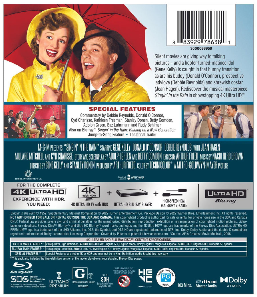 Singin' in the Rain (4K Ultra HD + Blu-ray) [UHD]
