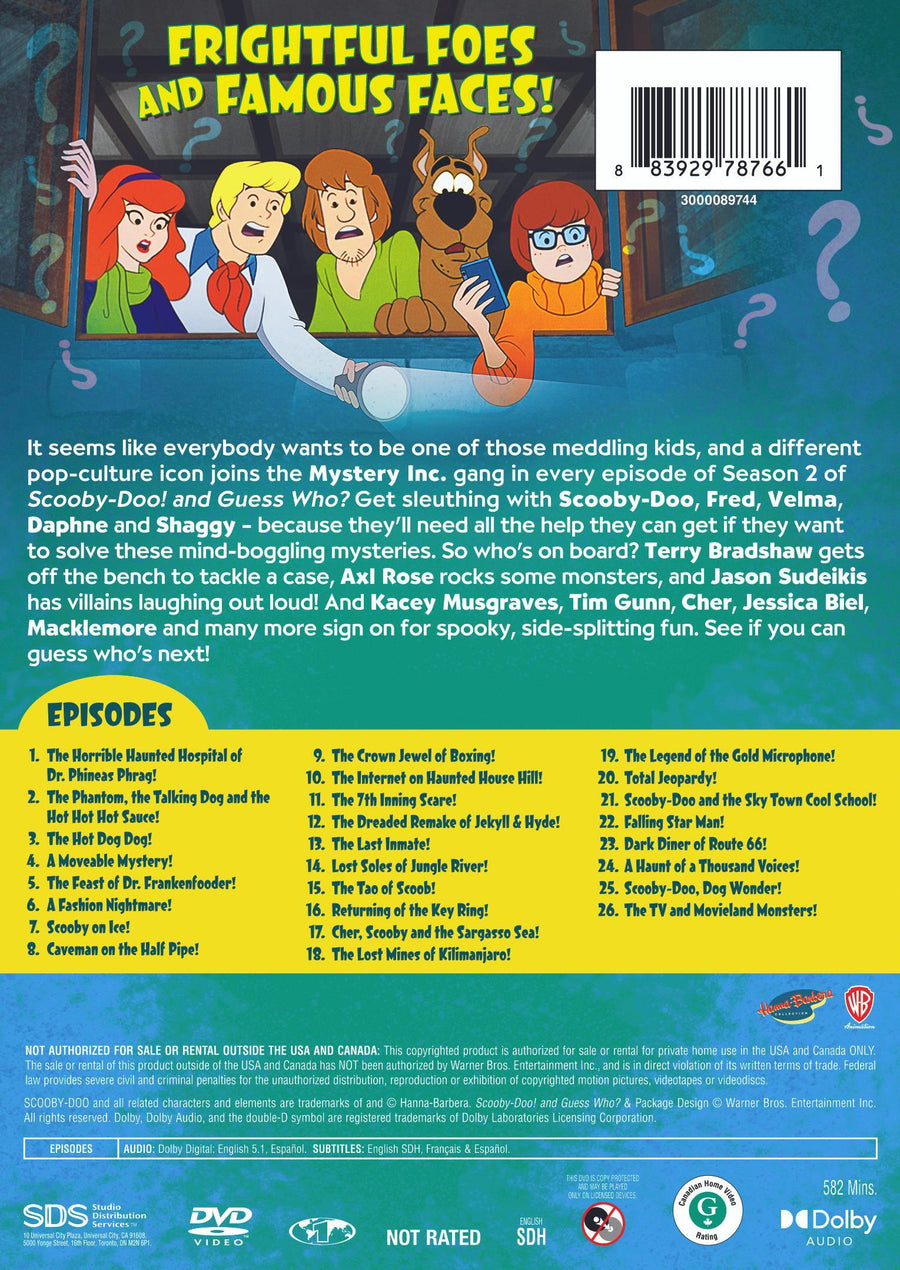 Scooby-Doo and Guess Who?: The Complete Second Season (Box Set) [DVD]