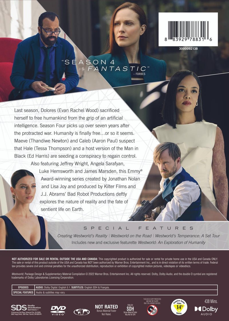 Westworld: Season Four - The Choice (Box Set) [DVD]