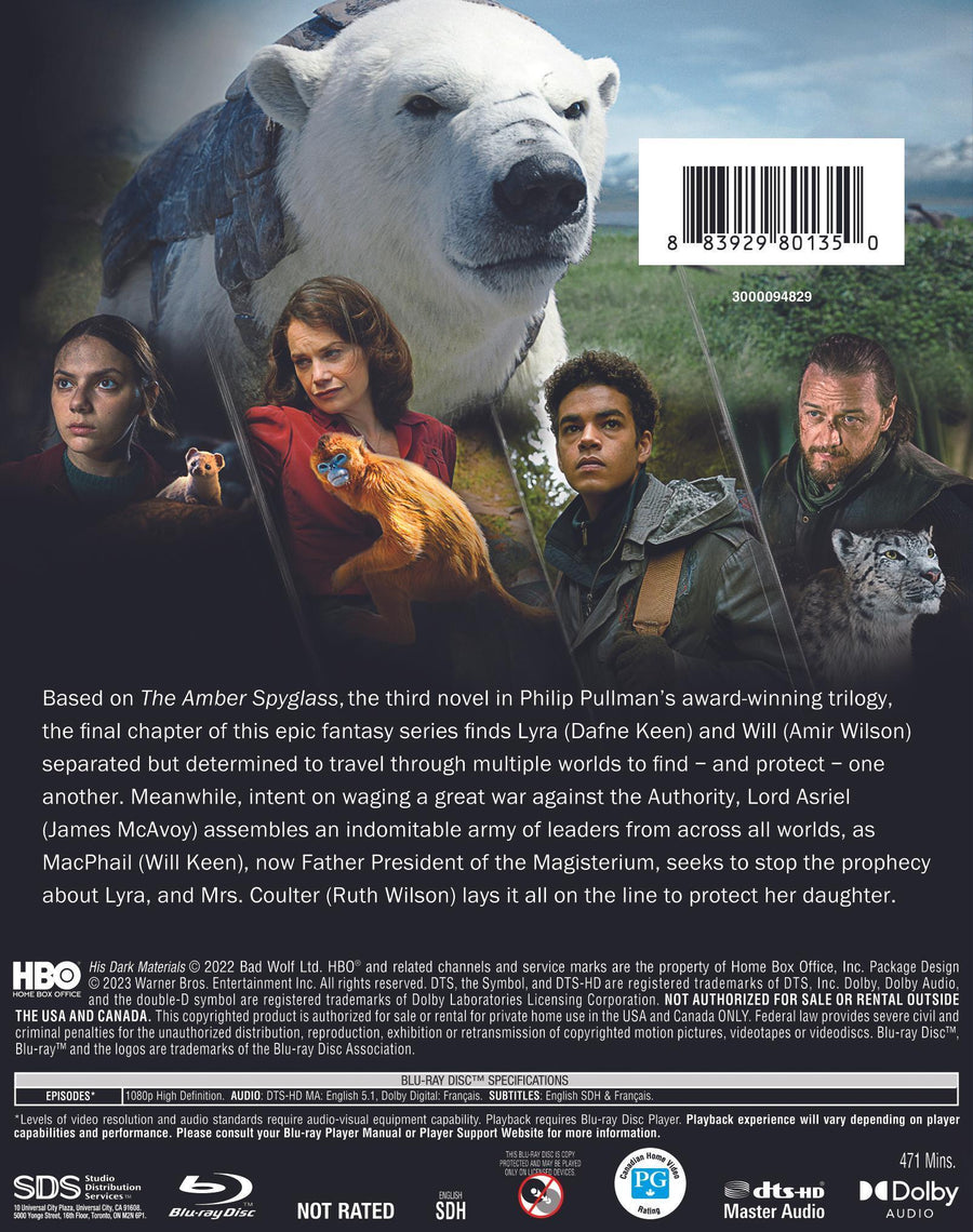 His Dark Materials: Season Three [Blu-ray]