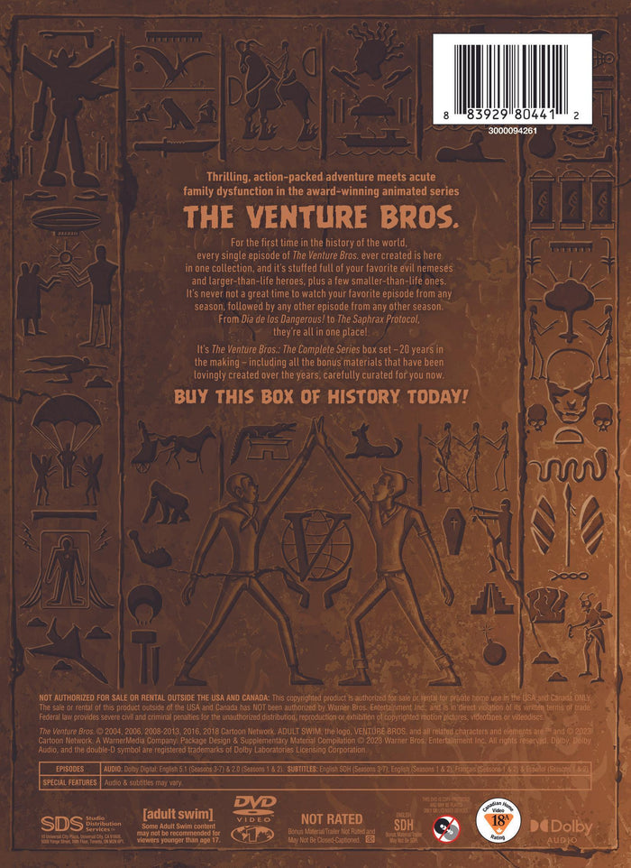 The Venture Bros.: The Complete Series (Box Set) [DVD]