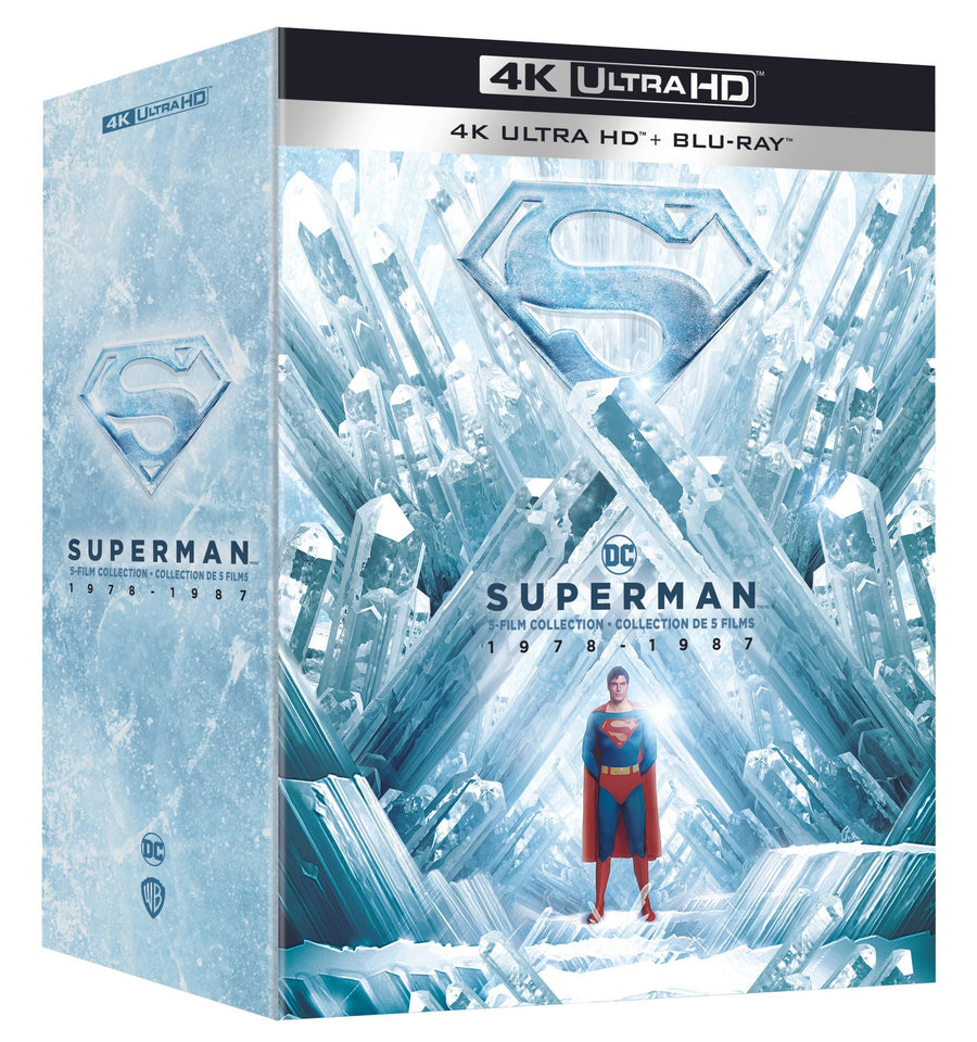 Superman 5- Film Col: I, II, II Donner Cut, III, IV [UHD]