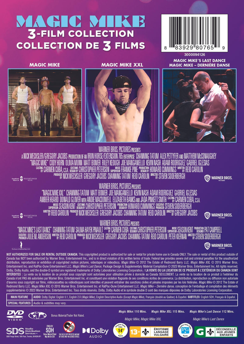 Magic Mike 3-Film Collection [DVD]