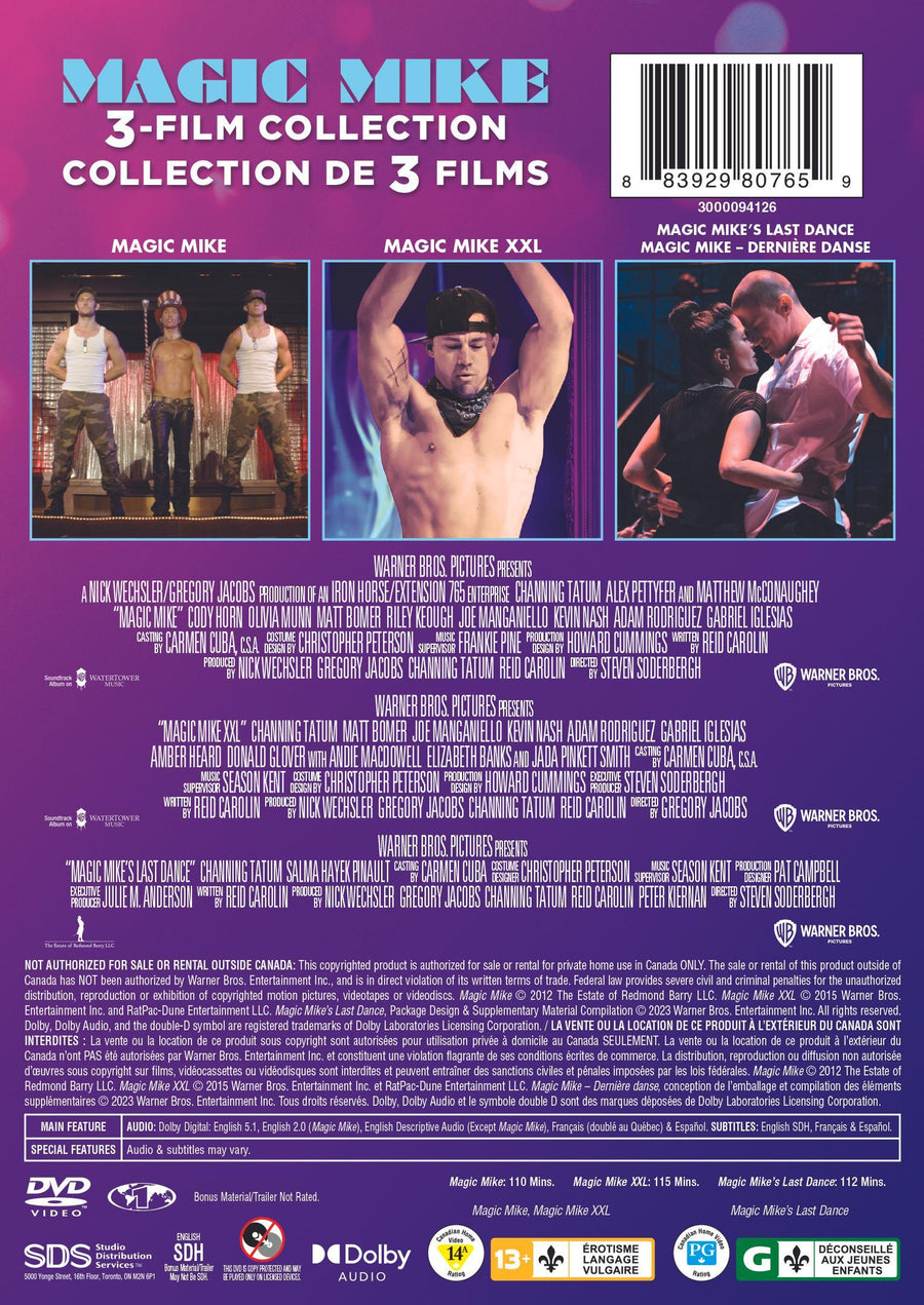 Magic Mike 3-Film Collection [DVD]