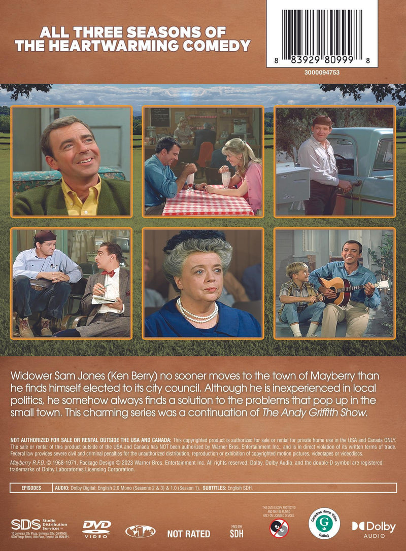 Mayberry R.F.D.: The Complete Series (Box Set) [DVD]