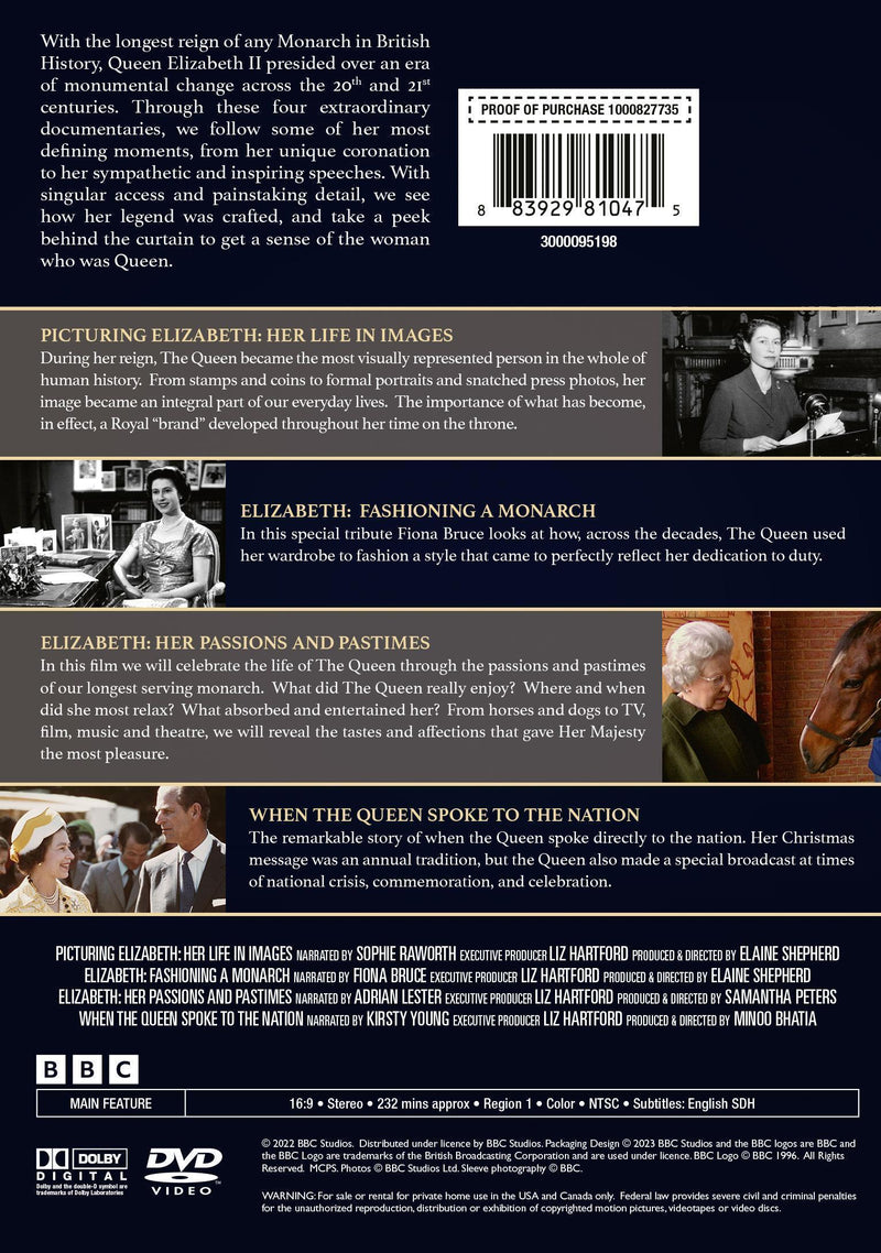 Picturing Elizabeth: Her Life in Images [DVD]