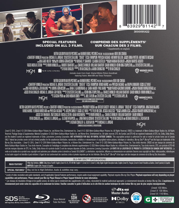 Creed 3-Film Collection [Blu-Ray]